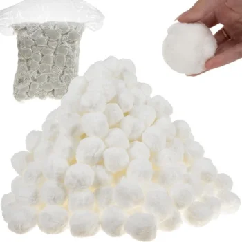 Malatec Sand Pump Filter Balls 1400g, White