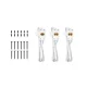 Thermaltake SWAFAN INFINITY EX12 ARGB Sync White 3Pack PC Fans