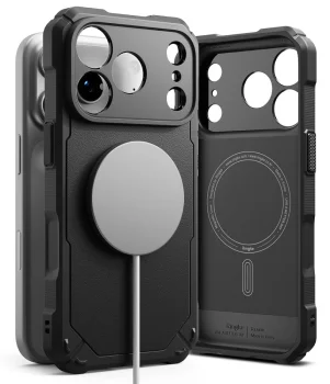 Ringke Rugged Gear Magnetic MagSafe Case for iPhone 18 Pro / 17 Pro - Black
