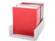 Foldable Document and Binder Organizer, White