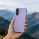 Tech-Protect Magmat MagSafe Case for Samsung Galaxy A36 / A56 / A37 5G, Matte Purple