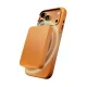 Puro Icon Mag Pro Silicone Case for iPhone 17 Pro Max, MagSafe, Orange