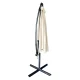 LUARO Large Cantilever Garden Parasol 290cm, Beige