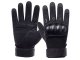 Tactical Gloves with Knuckle Protection, Size XL, Black