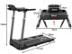 Foldable Electric Treadmill for Home, Bluetooth, 12 km/h, 120 kg, Black