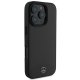 Mercedes iPhone 16 Pro Max Case Textured And Plain Leather MagSafe, Black
