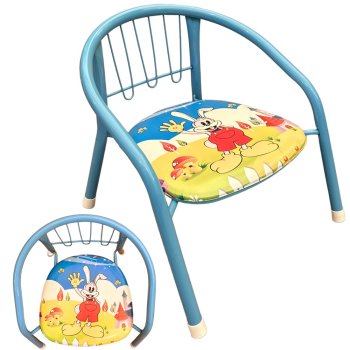 Bērnu metāla krēsls bērnam