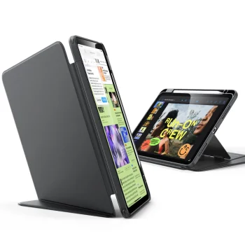 ESR Flip Hybrid Case for iPad Air 10.9" (2020/2022) / 11" (2024/2025/2026) - Black