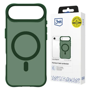 3mk Smoke MagCase dėklas telefonui iPhone Air su MagSafe, žalias