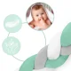 Ricokids Crib Bumper 3m, Mint-Grey