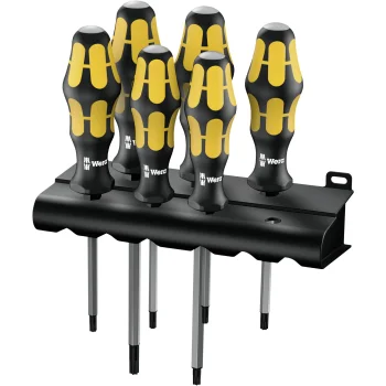 Wera 977/6 Kraftform Screwdriver Set, 7 Pieces