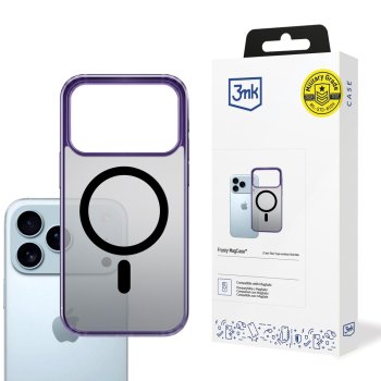 3mk Frosty MagPhone Case Cover iPhone 17 Pro Max - Purple