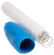 Wireless Engraving Pen, Battery-Operated Engraver Tool with 2 Tips, White-Blue