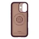Spigen Nano Pop MagSafe Case for iPhone 17, Burgundy Bean