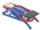 Foot Pump for Cars and Bicycles with Pressure Gauge and Adapters, 7 Bar / 100 PSI