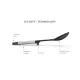 Kitchen Spoon Joseph Joseph Elevate Stainless-Steel Silicone Solid Spoon, Silver / Black