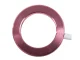 24 LED Desk Lamp with Clip, White/Pink