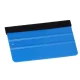 Large Squeegee with Felt Edge for Vinyl Wrap, Decals, Tint, 12.5x8 cm, Blue