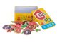 KX6019 Educational Kids Puzzle Fruits and Vegetables 50 pcs in Metal Tin