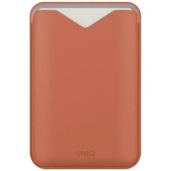 Uniq Lyden Evo Magnetic Phone Wallet and Stand, Orange