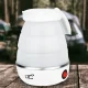 LTC Collapsible Travel Electric Kettle, 0.6L, White