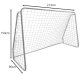 Trizand Football Goal Net 213x150x90 cm, White