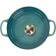 Le Creuset Signature Round Casserole 24 cm, Bleu Riviera