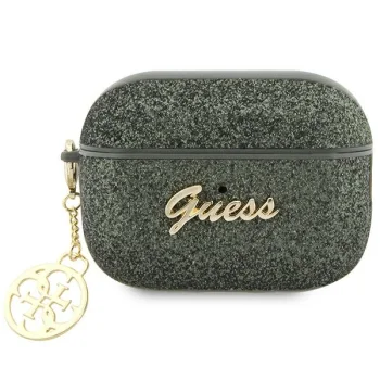 Guess AirPods Pro 2 Case GUAP2GLGSHA Khaki Glitter Flake