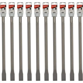 Makita Flat Chisel SDS-MAX 25 x 400 mm, 10-Pack