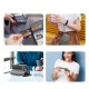 Dux Ducis Lawa Genuine Leather Wallet Case for iPhone 15 Pro Max, Gray