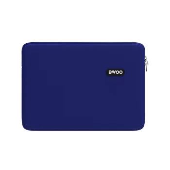 BWOO 14 Inch Laptop Sleeve Waterproof Neoprene Case, Navy Blue