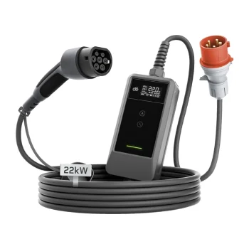 DEPOW Portable EV Charger Traveler Set 22kW, 7m, Type 2