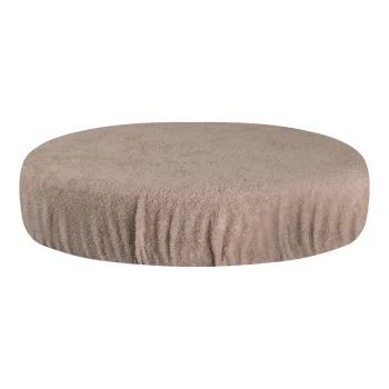 Terry Cover for Cosmetic Stool, Beige