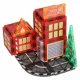 Magnetic 3D Building Blocks Fire Brigade Set 92 Pieces