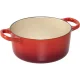 Le Creuset Signature Cast Iron Round Casserole 18 cm, 1.8 L, Cerise