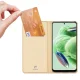 Dux Ducis Skin Pro Wallet Case for Xiaomi Redmi Note 12 5G / Poco X5 5G Gold