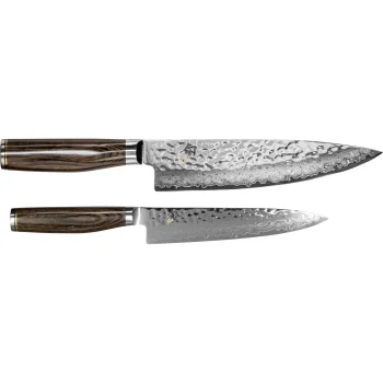 Kitchen Knife Set KAI Shun Premier Tim Mälzer DUO (TDM1701 + TDM1706)