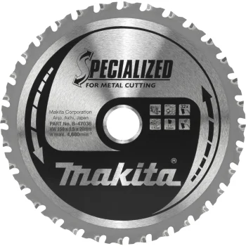 Makita B-47036 diskinio pjūklo diskas metalui 150x20x32Z