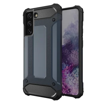 Smūgiams atsparus dėklas Samsung Galaxy S23+, Hybrid Armor, mėlynas