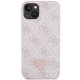 Guess iPhone 14 Pro Max Case Crossbody 4G Metal Logo, Pink