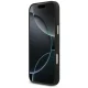 Guess 4G Triangle Logo MagSafe Case for iPhone 17 Pro Max / 18 Pro Max - Black & Silver