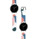 Silicone Camo Strap for Samsung Galaxy Watch 45/46/47mm (Pattern 10)