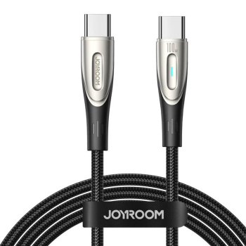 Joyroom Star-Light SA27-CC5 USB-C to USB-C Cable, 100W, 1.2m, Black