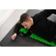 Neo-Sport NS-901 Black-Green Acupressure Mat with Spikes for Pain Relief and Relaxation