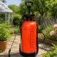 Manual Pressure Sprayer with Long Lance and Strap 8L Orange