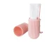 Travel Toothbrush and Toothpaste Case Organizer, Pink