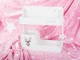 Hanging Organizer Shelf for Kitchen and Bathroom, White