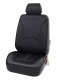 A set of Universal Eco Leather Car Seat Covers, Black