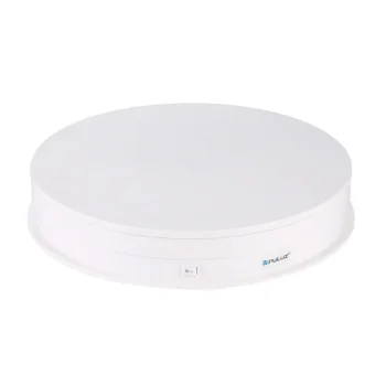 Electric Rotating Turntable Display Puluz PU3049W 30cm USB, White