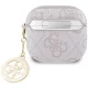 Guess 4G Strass Charm Case for AirPods 4, Pink